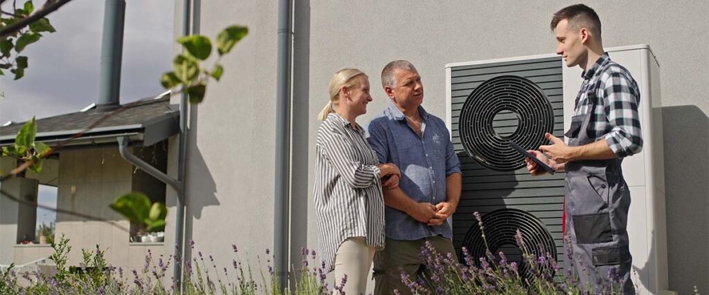 meeting with technician