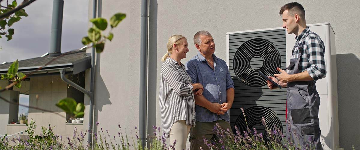 meeting with technician