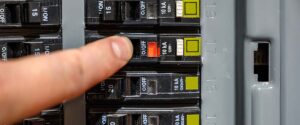 how to reset your air conditioner, circuit breaker on electrical panel