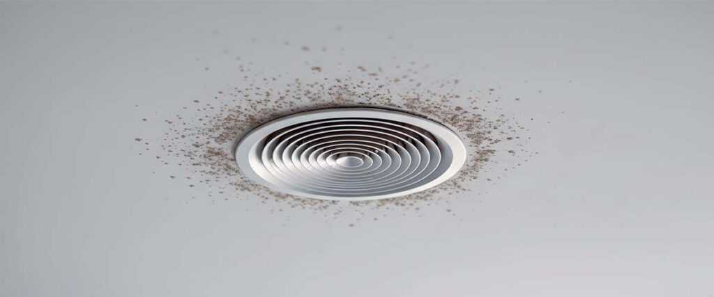 Mold in Air Vents - cleaning and prevention of moldy air vents